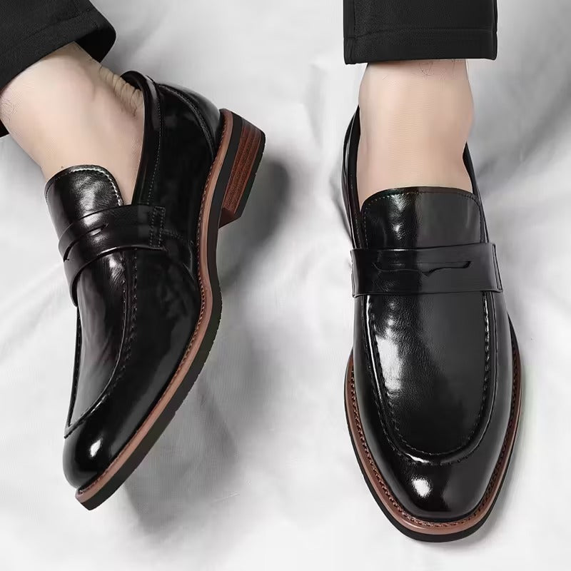 Rayan - Scarpe Ortopediche Antiscivolo In Pelle