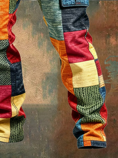 Rico | Patchwork-Cargohose für Herren