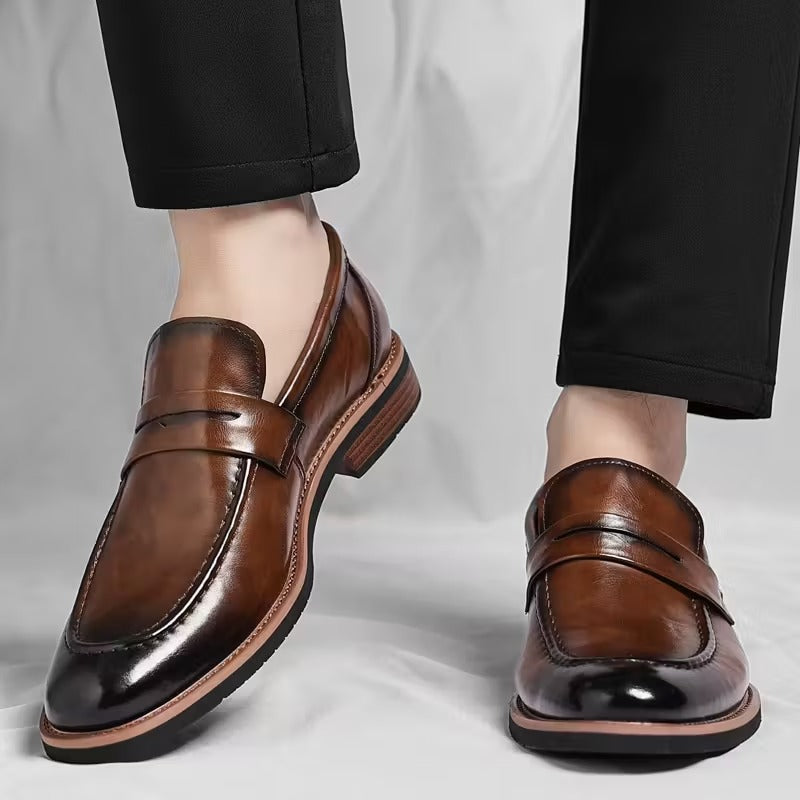 Rayan - Scarpe Ortopediche Antiscivolo In Pelle
