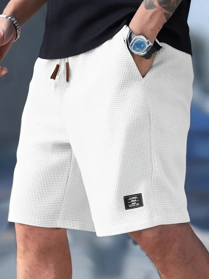 Herre Afslappe Pasform Afslappet Shorts | Letvægts Hverdags Sommerstil