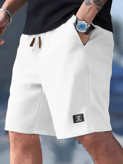 Herre Afslappe Pasform Afslappet Shorts | Letvægts Hverdags Sommerstil