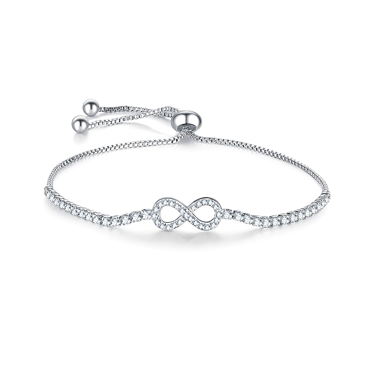 Amaya – Pulsera Infinito de Amistad Elegante