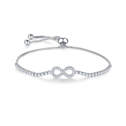 Amaya – Pulsera Infinito de Amistad Elegante