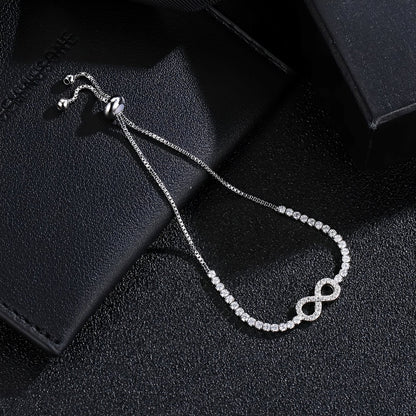 Amaya – Pulsera Infinito de Amistad Elegante
