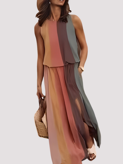 Halle - Stilvolles ärmelloses Damen-Maxikleid