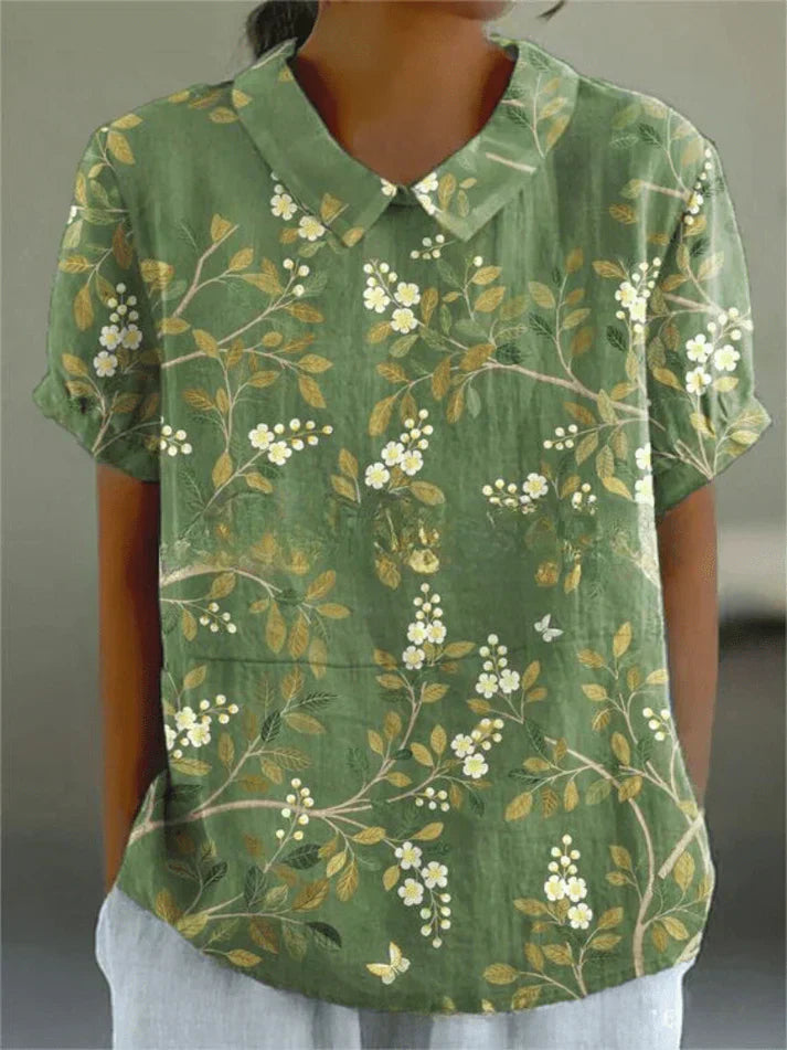Classic Floral Blouse