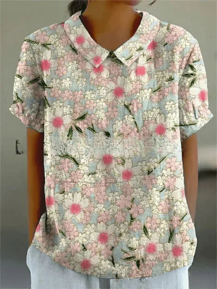 Classic Floral Blouse