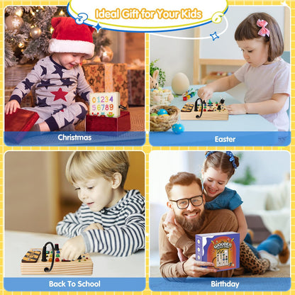 Interactive Montessori Board for Toddlers - BrightStart-Nora Luxe