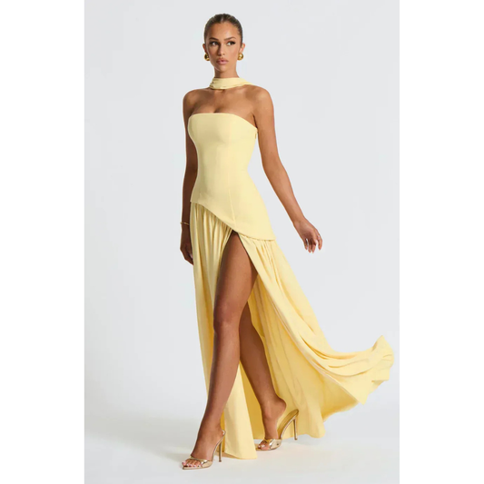 Irmelin | Damen Maxi Kleid Für Hochzeitsgast Klassisch Und Elegant
