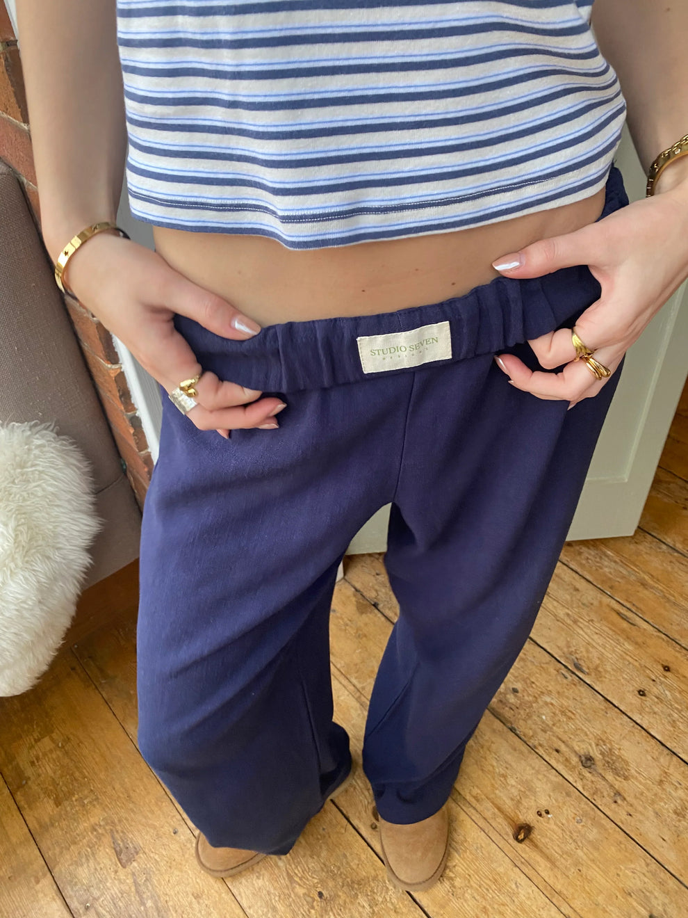 Marina – Cotton Comfort Fit Womens Lounge Trousers
