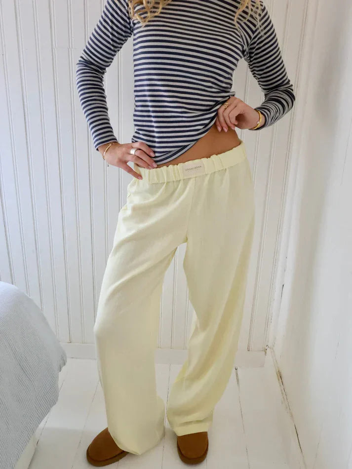 Marina – Cotton Comfort Fit Womens Lounge Trousers