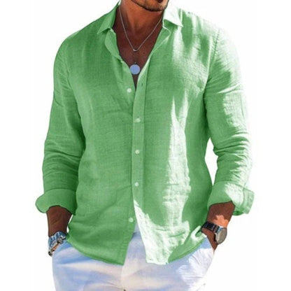 Sandro | Camicia Estiva Traspirante Da Uomo | Maniche Lunghe