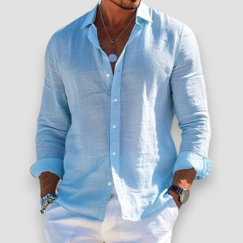 Nerio™ | Chemise d’Été Légère & Naturelle