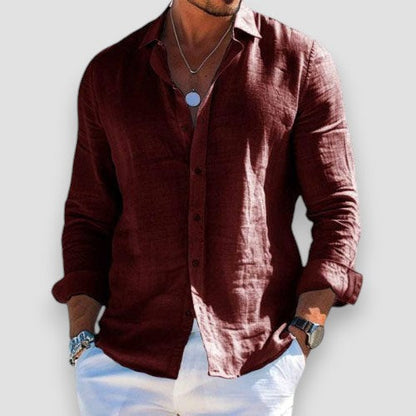 Nerio™ | Chemise d’Été Légère & Naturelle
