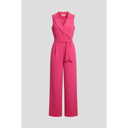 Janina | Damen Jumpsuit Für Abend Mit V Ausschnitt