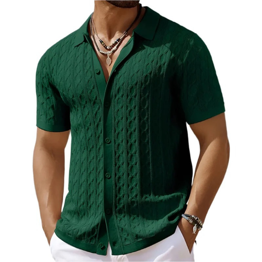 Jannik | Herren Poloshirt Mit Struktur Für Sommer