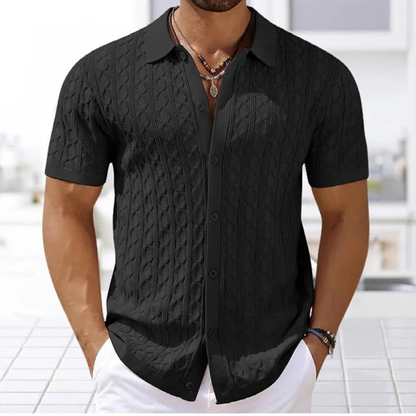 Jannik | Herren Poloshirt Mit Struktur Für Sommer