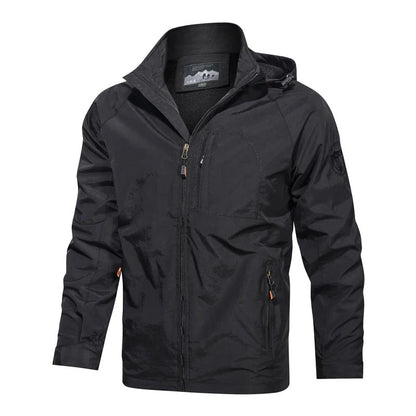 Jasper - Men's Summer Jacket-Black-M-State of Style