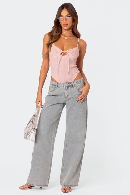 Milou  Bow Tie Jeans