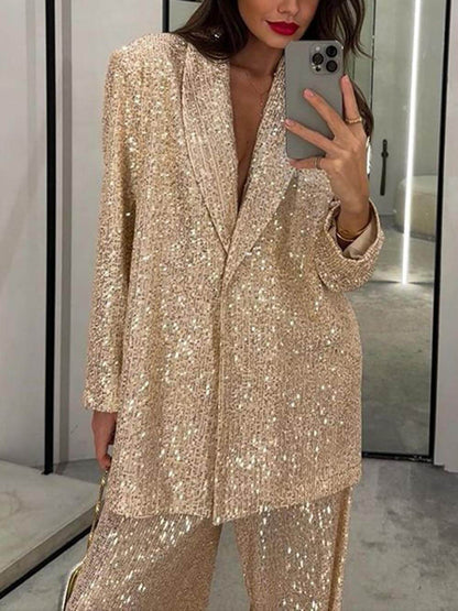 Women’s Sequin Blazer Jacket | Sparkling Style for Parties & Occasions