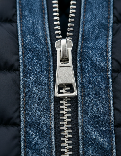 Conor | Hybrid Denim Quilted Jacket