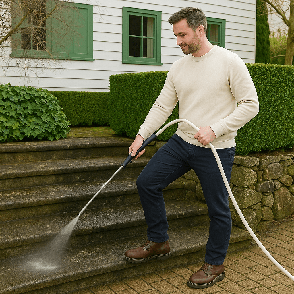 JetCrafter – Hogedruk Tuinslang Accessoire voor Schoonmaken