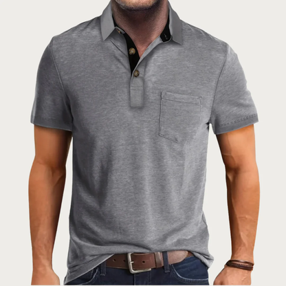 Johannes | Herren Poloshirt Mit Struktur Für Sommer