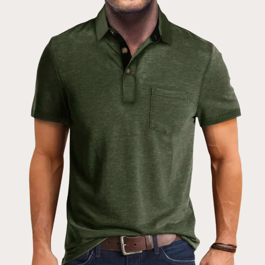 Johannes | Herren Poloshirt Mit Struktur Für Sommer