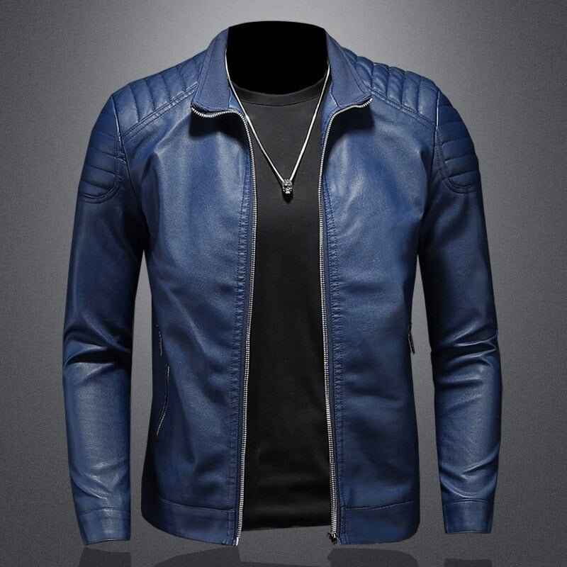 Jonas – Stilvolle Glattlederjacke mit modernem Schnitt für den perfekten Look