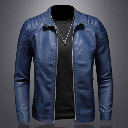 Jonas – Stilvolle Glattlederjacke mit modernem Schnitt für den perfekten Look