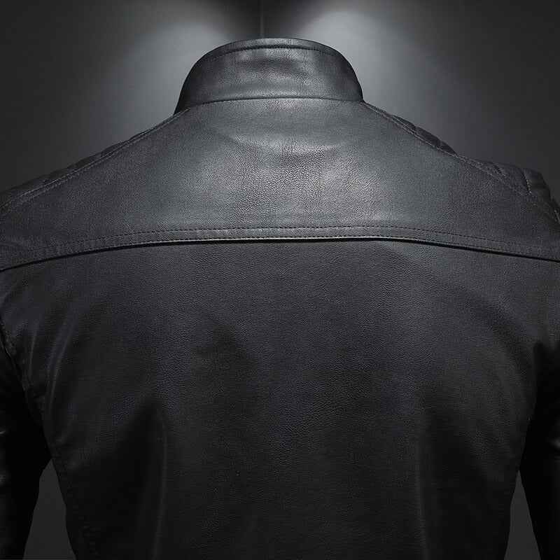 Jonas – Stilvolle Glattlederjacke mit modernem Schnitt für den perfekten Look