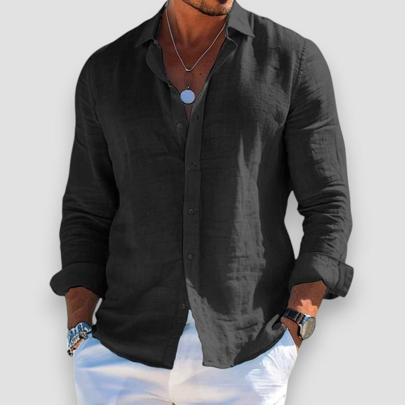 Nerio™ | Chemise d’Été Légère & Naturelle
