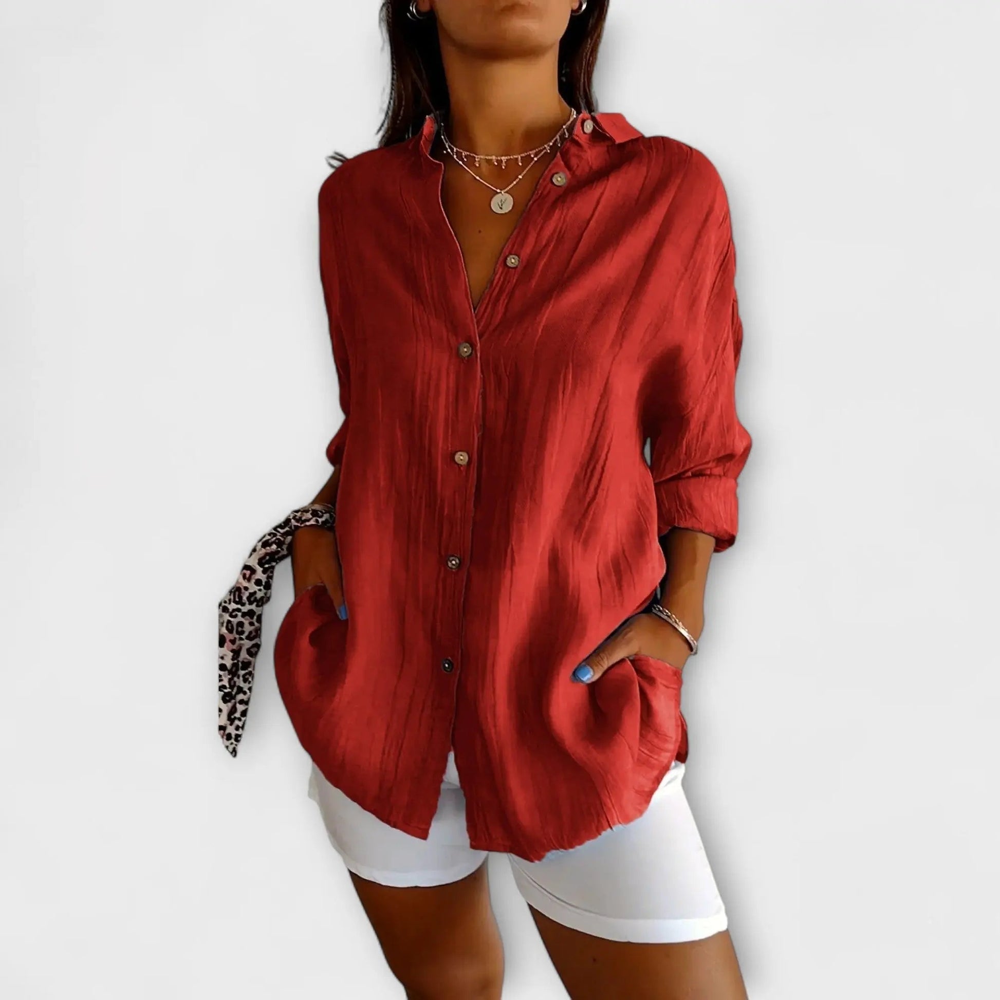 Pilar | Elegante Blusa Alba Madrid