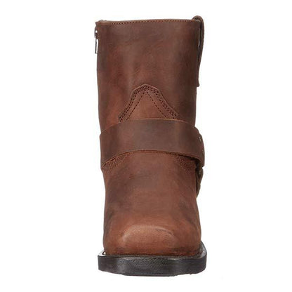 Men's Rivet-Detail Western Cowboy Boots