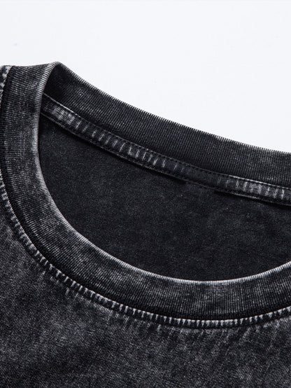 Washed Distressed Tank Top