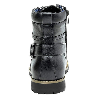 Eric| Motorrad-Stiefel aus echtem Leder