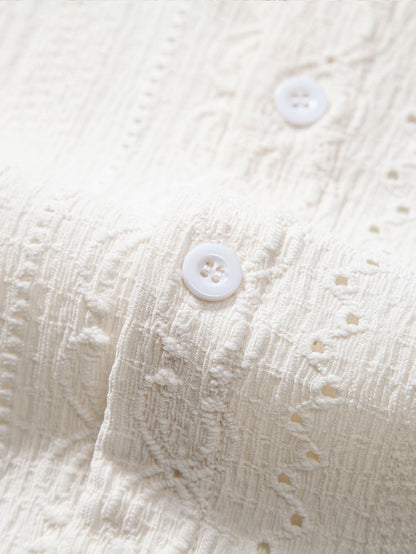 Premium Textured Button-Up Shirt