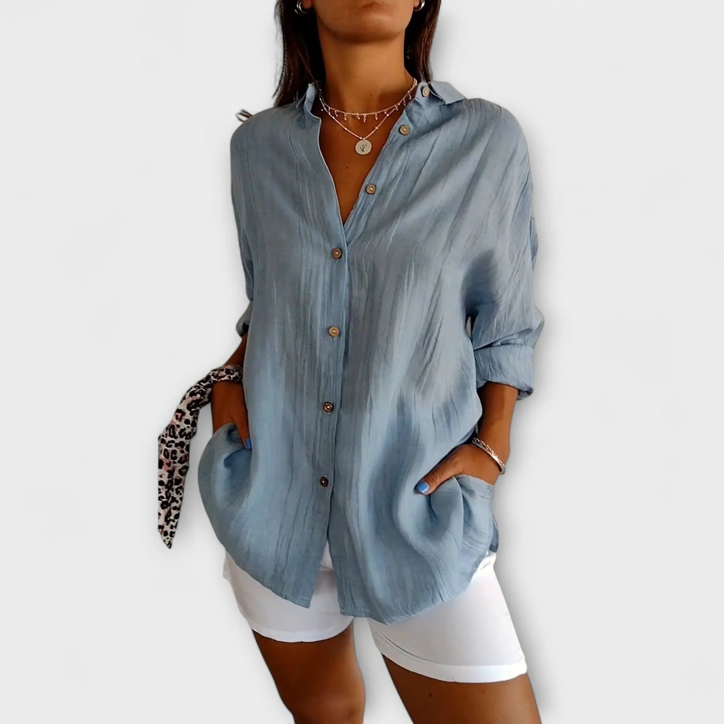 Pilar | Elegante Blusa Alba Madrid