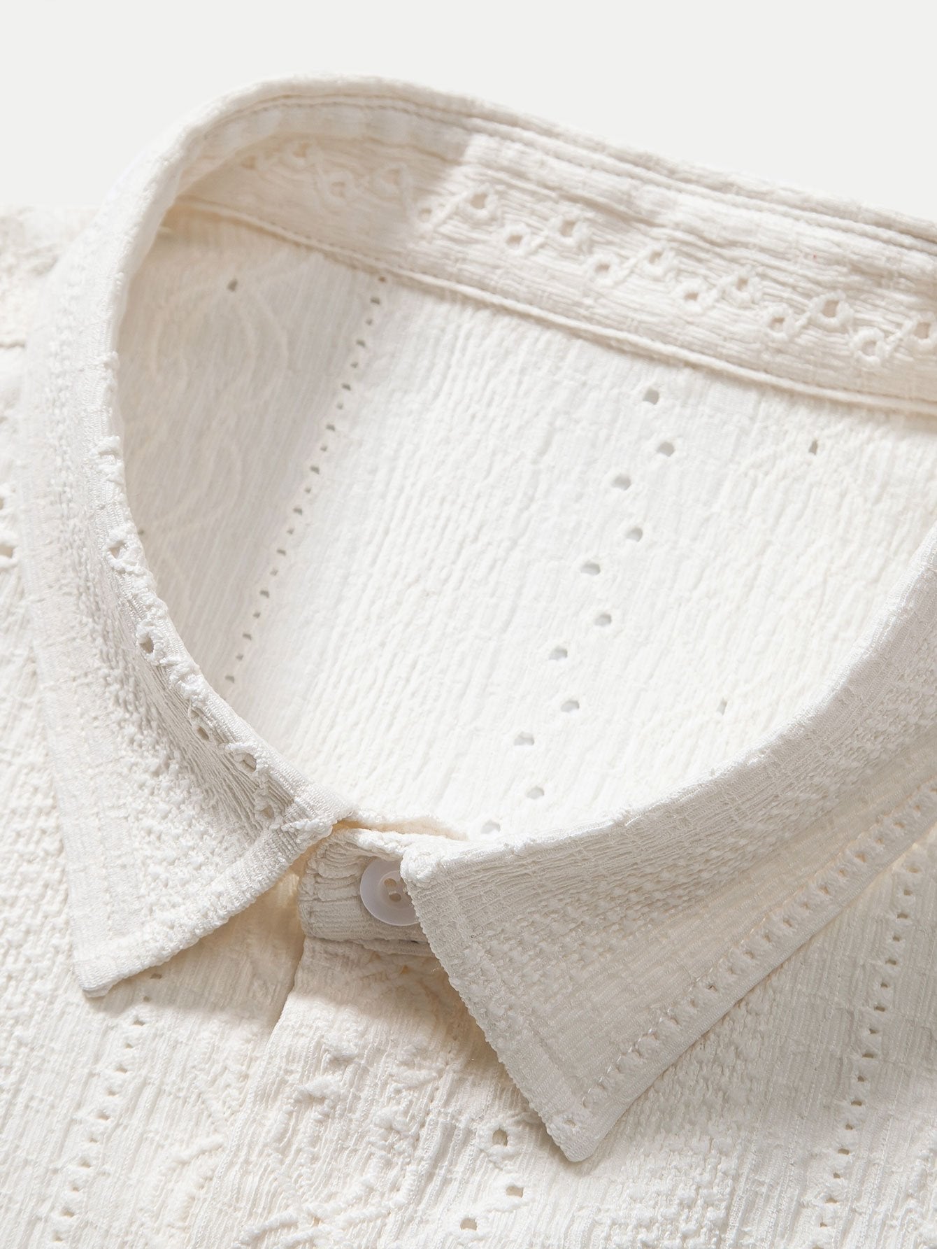 Premium Textured Button-Up Shirt