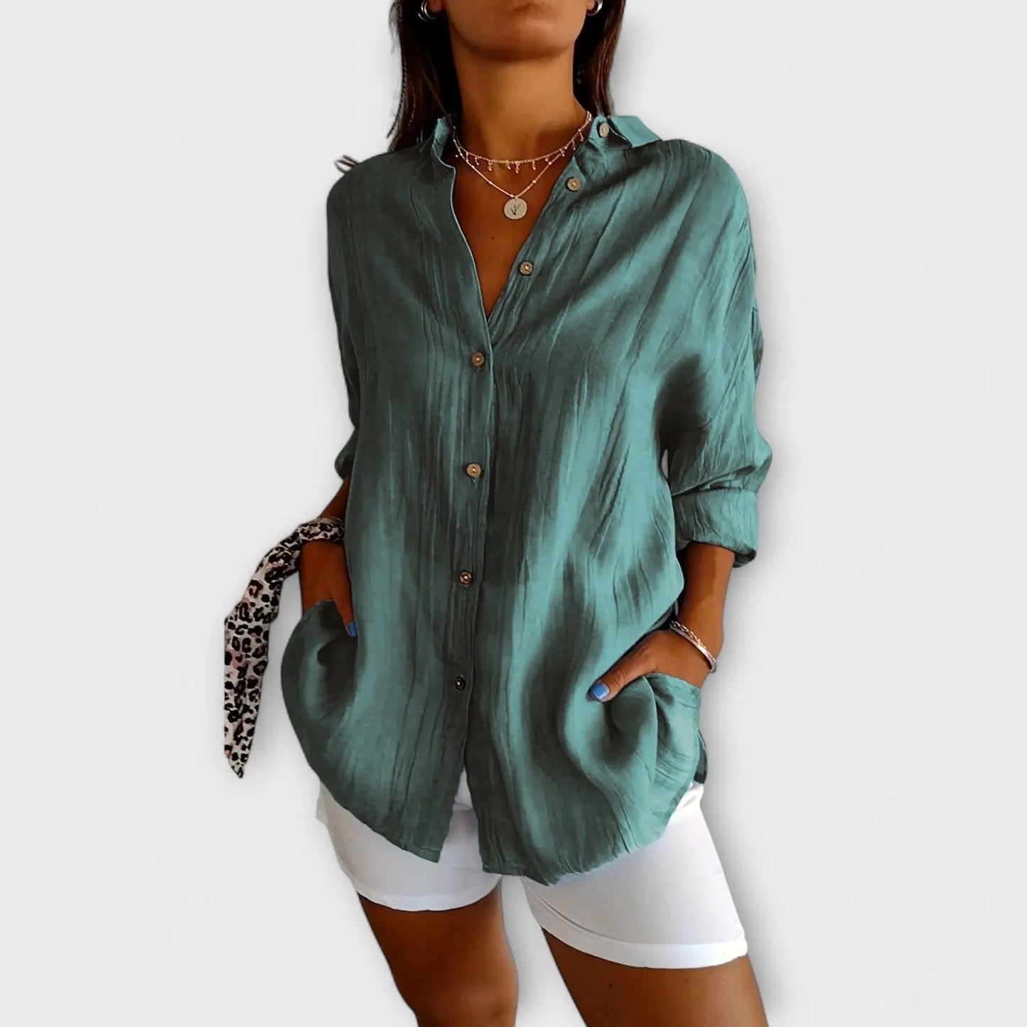 Pilar | Elegante Blusa Alba Madrid
