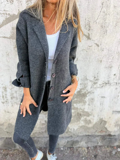 Sorella | Mantel Damen mit Knopfleiste