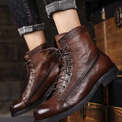 Herren Halbstiefel klassisch mit modernem Design – Leandro