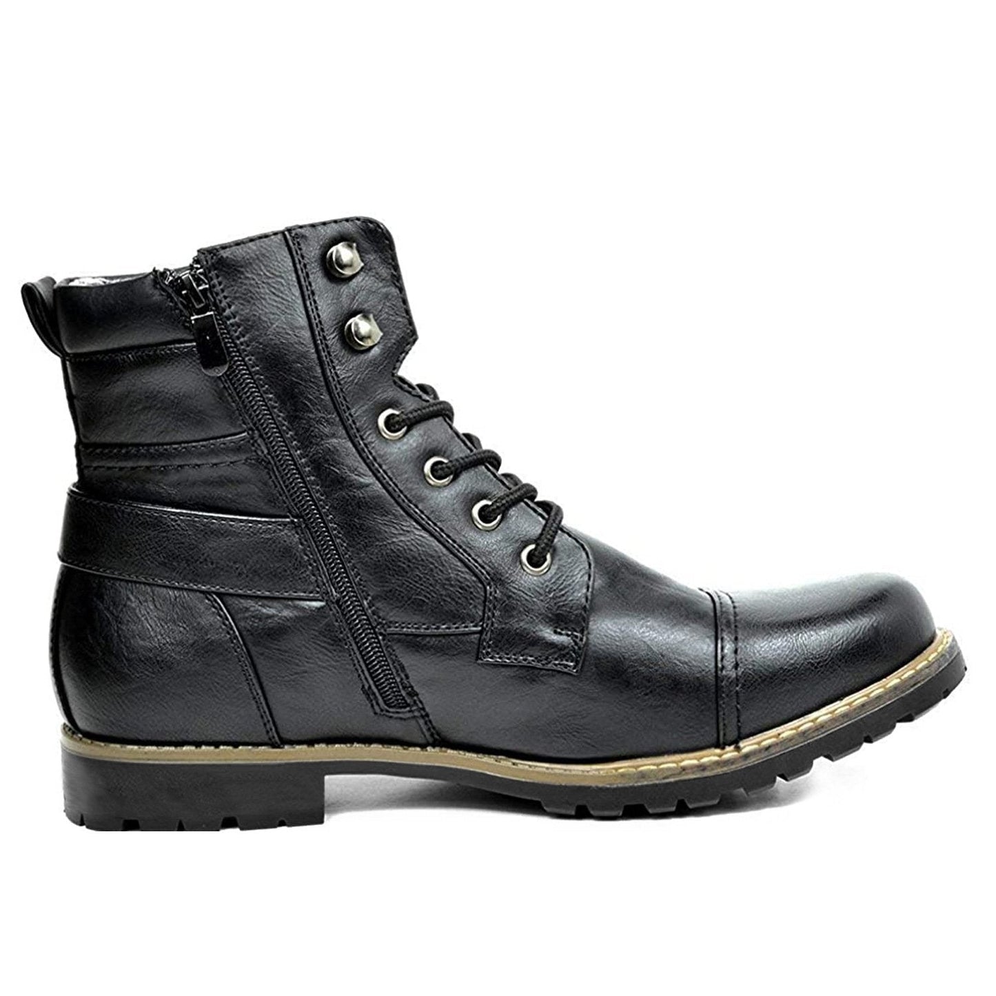 Eric| Motorrad-Stiefel aus echtem Leder