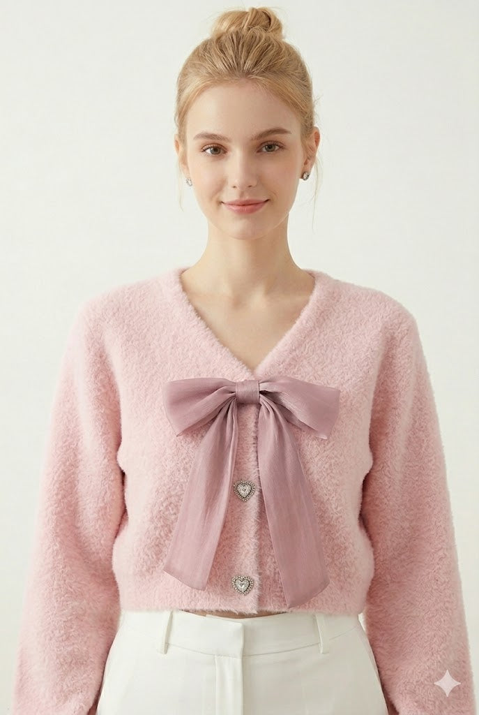 Sweter Damski - Luźny Ciepły Zimowe Dni