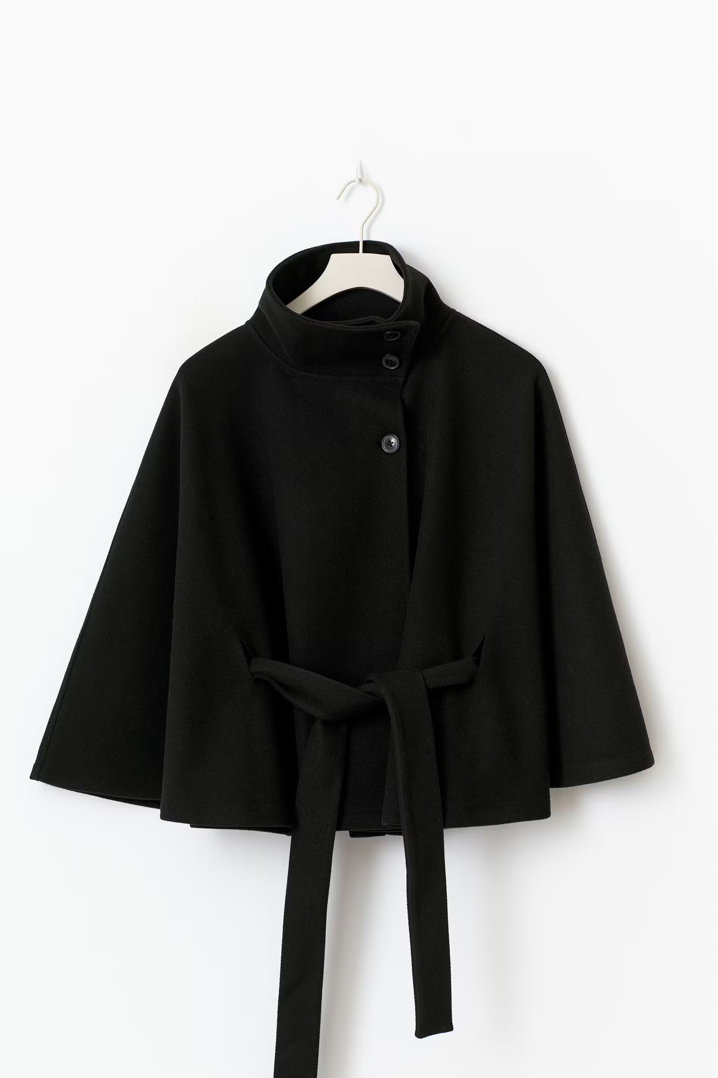 Belted Funnel Neck Jacket for Women - Image 8