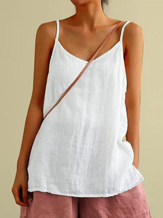 Isla | Lightweight Linen Cami Top