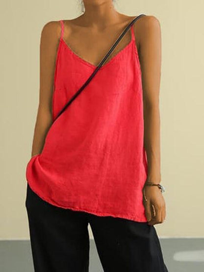 Isla | Lightweight Linen Cami Top