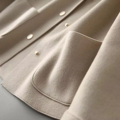 Emilie Veste Femme Élégante – Veste en Coton Chic & Polyvalente au Style Intemporel