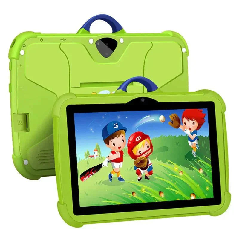 Kindertablet 7 Inch Android 64GB | Beschermhoes Met Handgreep 3–12 Jaar - KidsKorner
