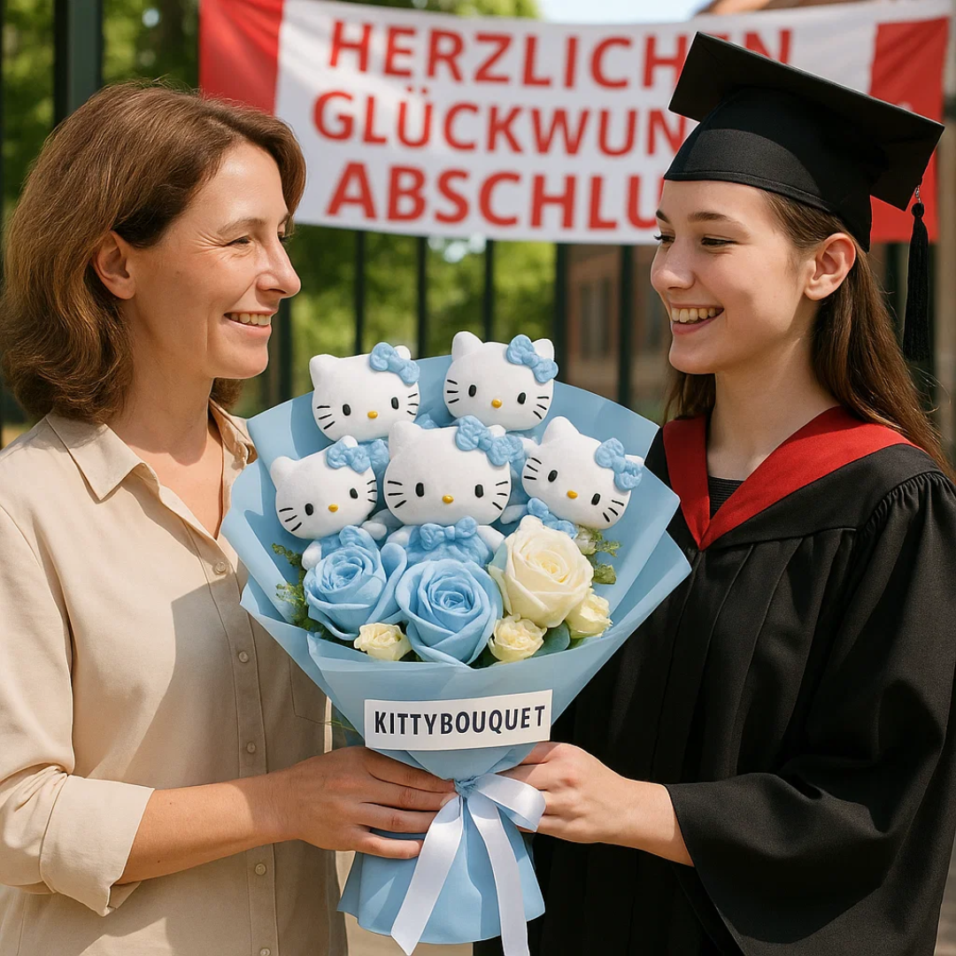 Niedlicher Blumenstrauß mit verspieltem Charakter